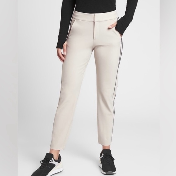 Athleta Stellar Novelty Trouser - Size 10 - Picture 2 of 13